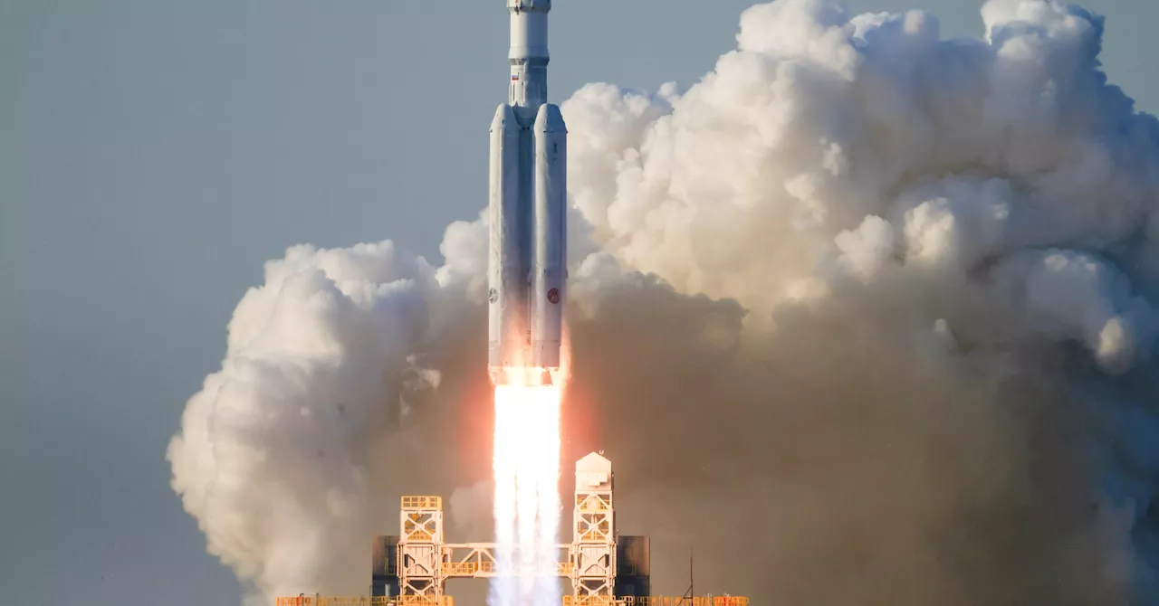 Russia launches first Angara-A5 space rocket from Far East cosmodrome