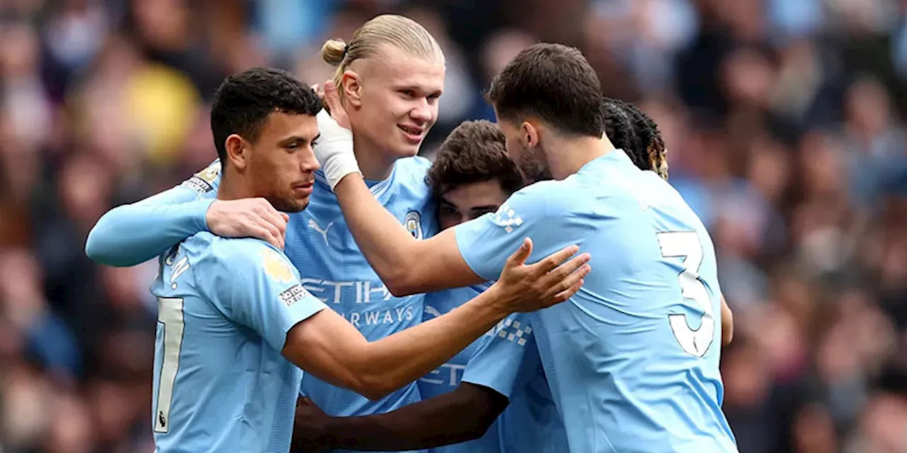 Man City Kembali Duduki Puncak Klasemen Usai Gulung Luton 5-1