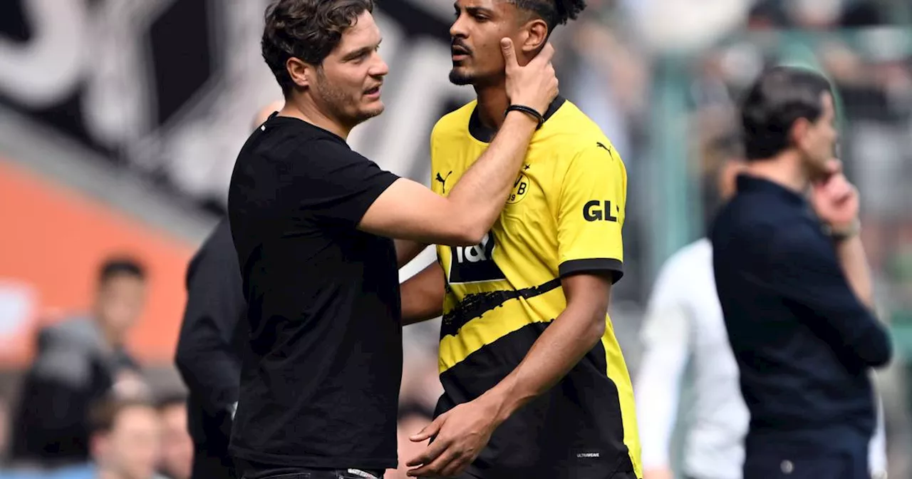 Feierabend nach neun Minuten: Dortmunds Pechvogel Haller gibt leichte Entwarnung​