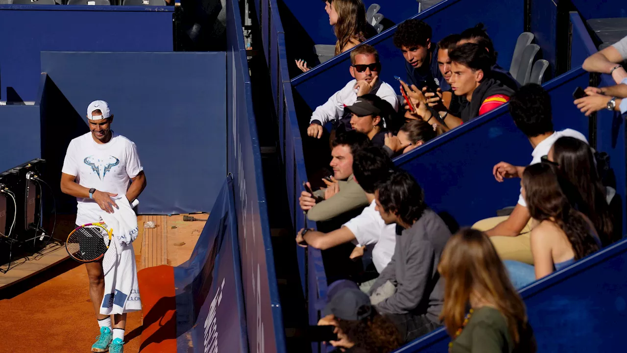 Rafa Nadal volverá a la competición ante Flavio Cobolli en el Godó