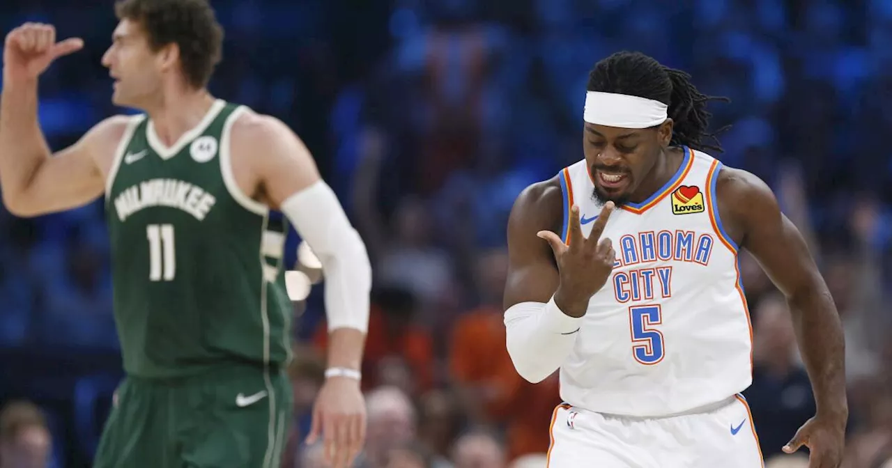 Gilgeous-Alexander suma 23 puntos; Thunder doblega a Bucks diezmados