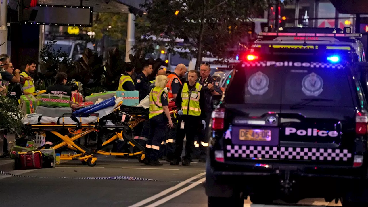 At least six killed and several in critical condition after Westfield shopping centre attack in Sydney