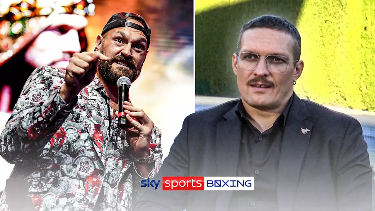 Tyson Fury vs Oleksandr Usyk: Promoter demands 'very strong' referee for undisputed heavyweight title fight