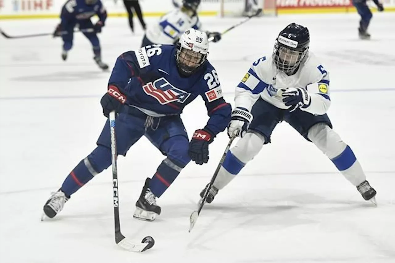 Aerin Frankel stops 15, Laila Edwards scores 3 as US wins 5-0 over Finland at women's hockey worlds