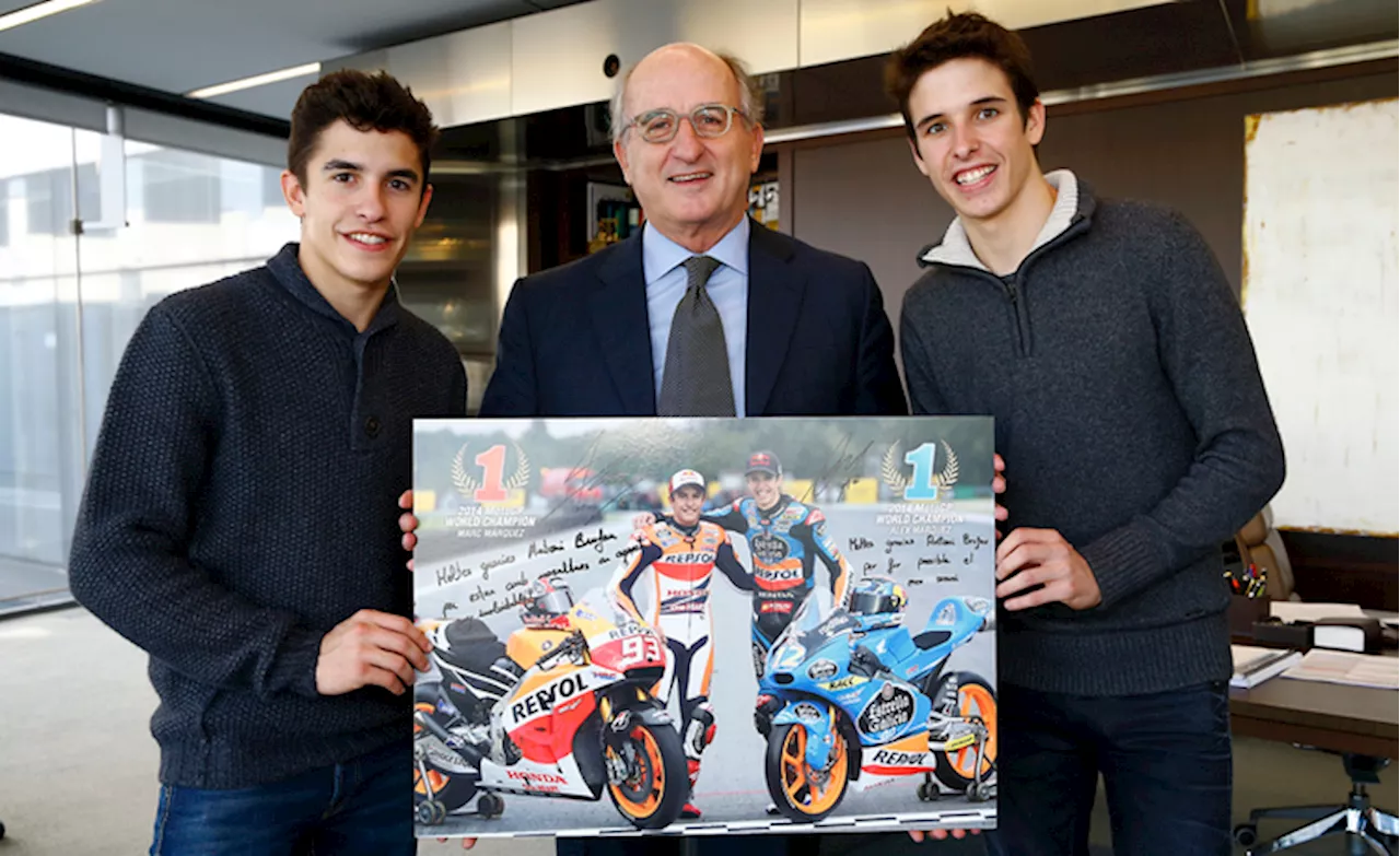 Repsol-Boss empfängt Marc und Alex Márquez