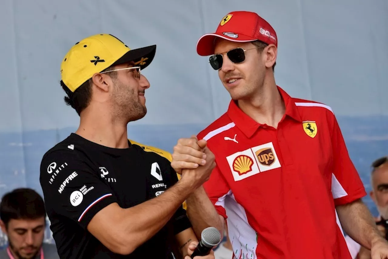 Ricciardo: So war Sebastian Vettel als Teamkollege