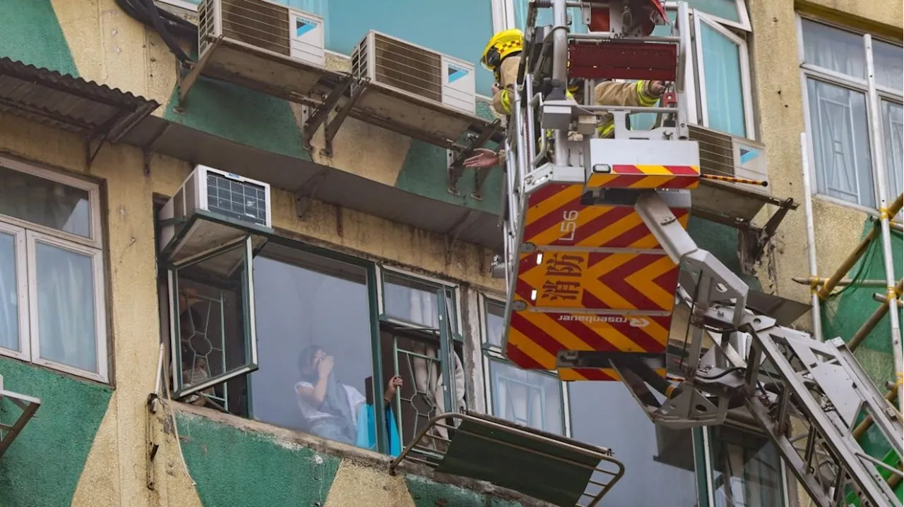 Fire at Hong Kong’s New Lucky House kills at least 5, injures 35