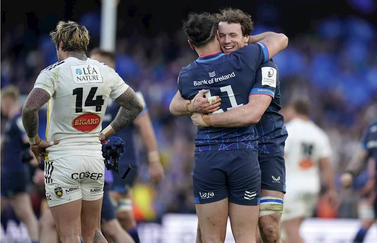 Champions Cup : giflés par le Leinster, les Rochelais n’étaient cette fois pas invités