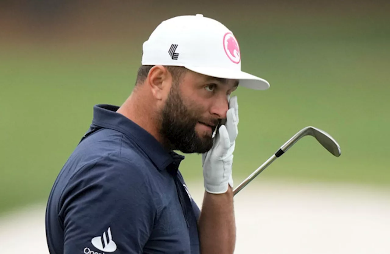 Defending champion Jon Rahm frustrated on day three of the Masters