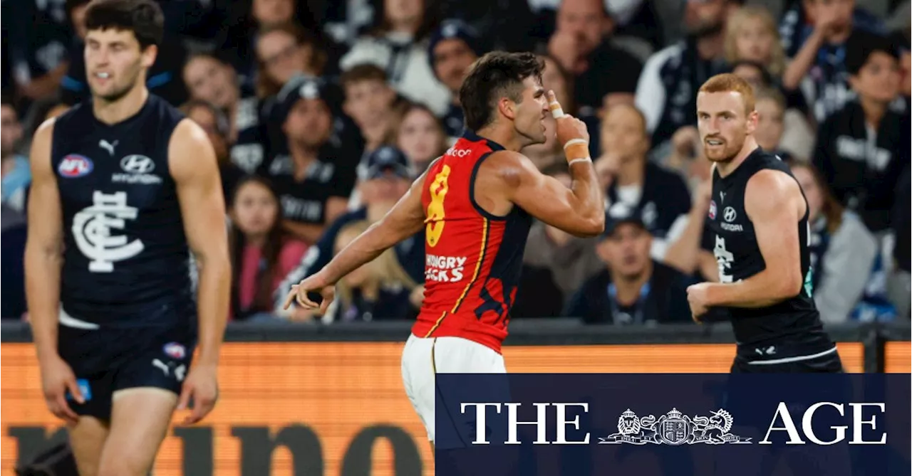 Controversial Call Denies Carlton a Goal in Thrilling Loss to Adelaide