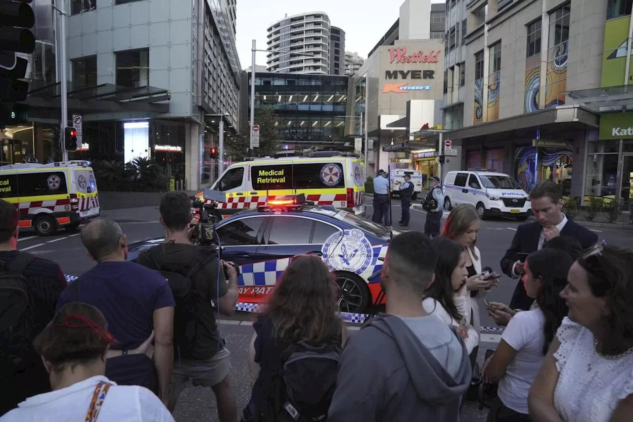 Multiple people stabbed and 1 person shot at a Sydney shopping center