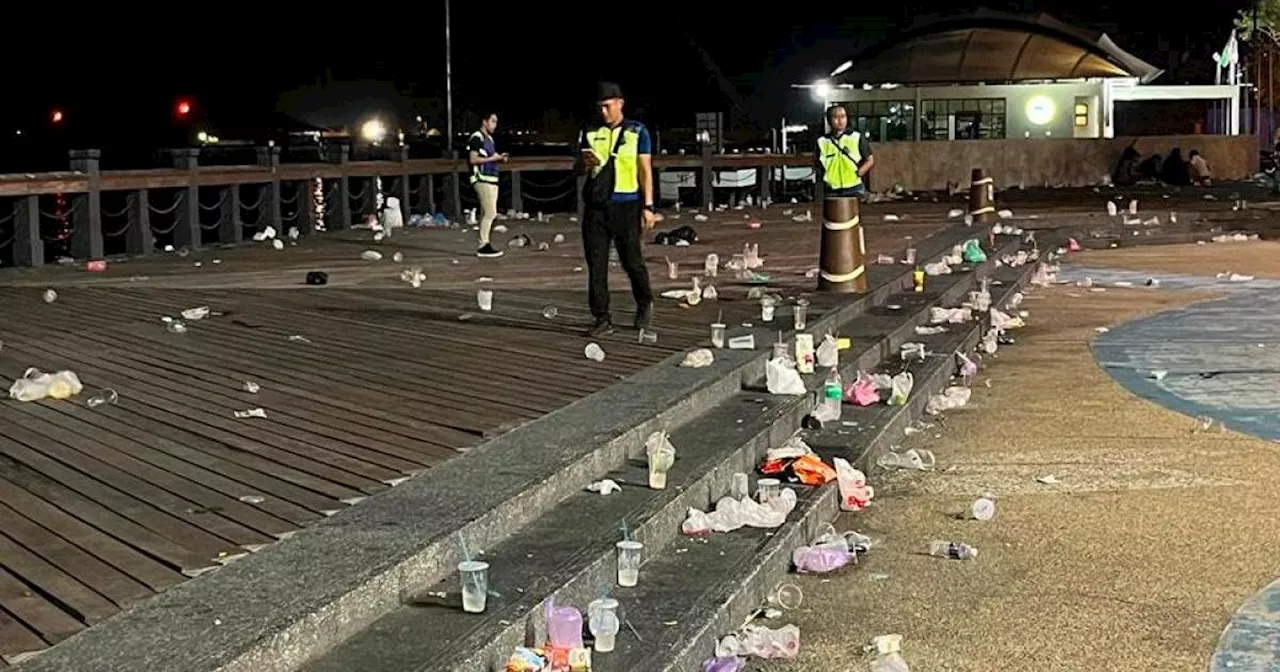 DBKK criticises public apathy after 200kg rubbish clean up during aidilfitri