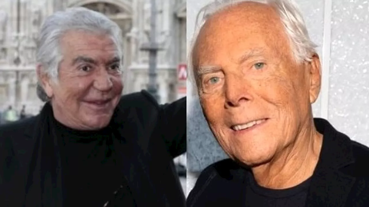 Roberto Cavalli e Giorgio Armani: due icone della moda italiana