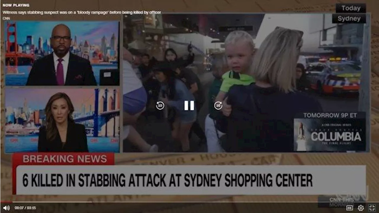 Brutal Attack at Shopping Center in Sydney