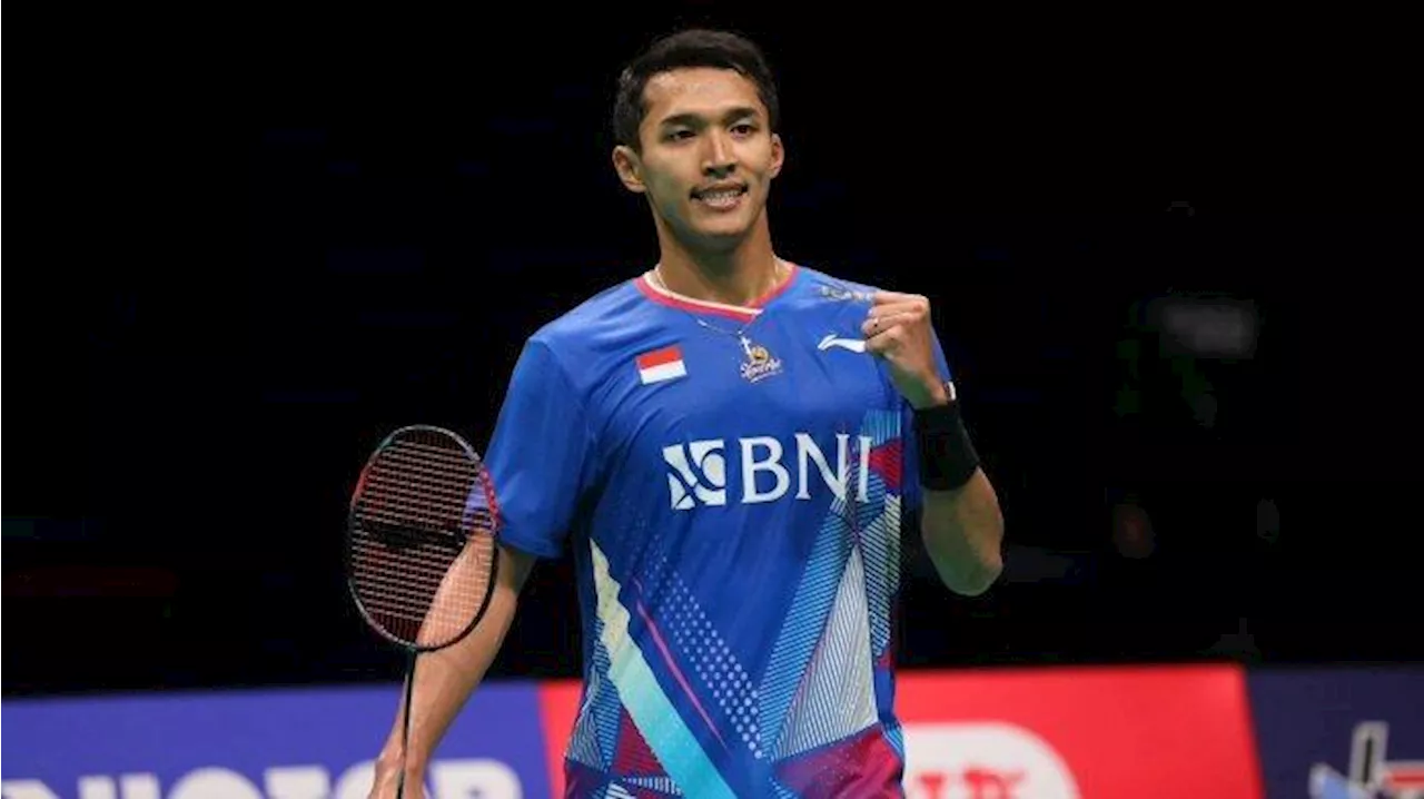 Jonatan Christie Mode 'Cari Nafkah', Sukses Tumbangkan Tuan Rumah di Semifinal BAC 2024