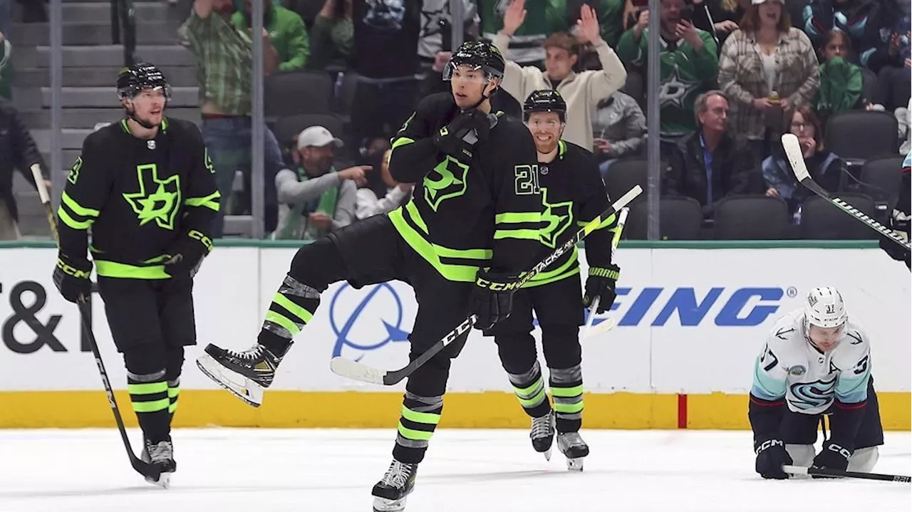 Stars down Kraken to clinch Central Division title