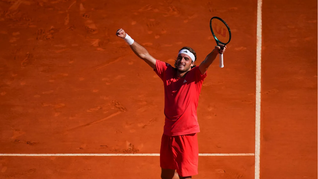 Tsitsipas beats Sinner to reach Monte Carlo Masters final