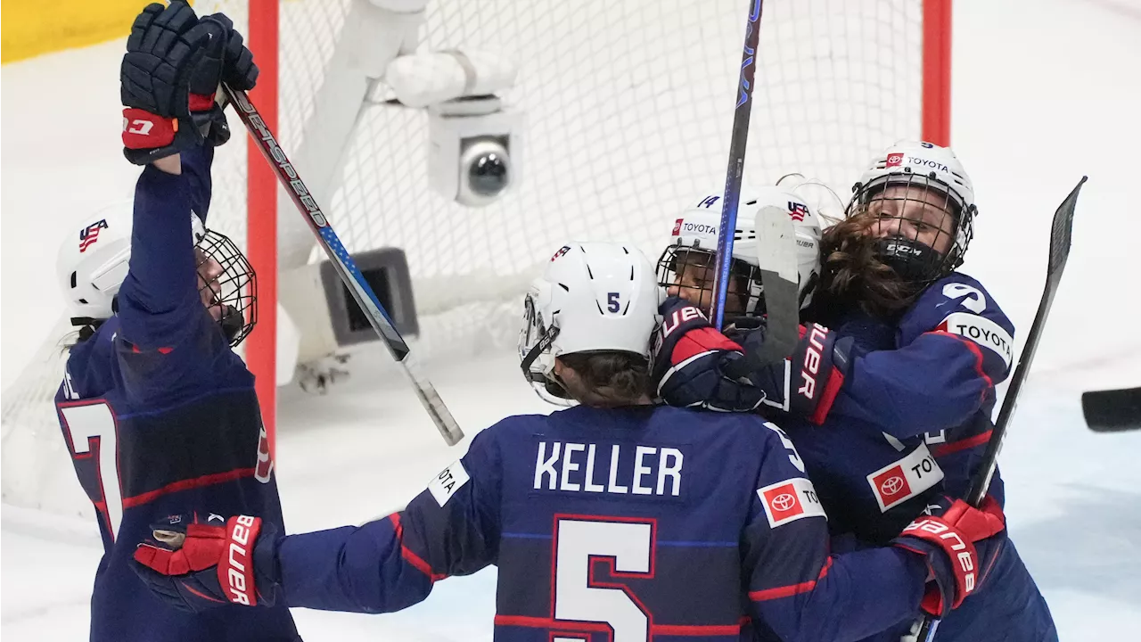 U.S. blanks Finland to reach final at women's hockey worlds