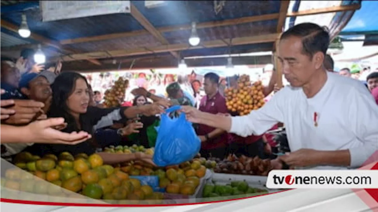 Presiden Joko Widodo Belanja Buah Dan Sayur, Apa Kata Pedagang di Pasar Buah Berastagi?