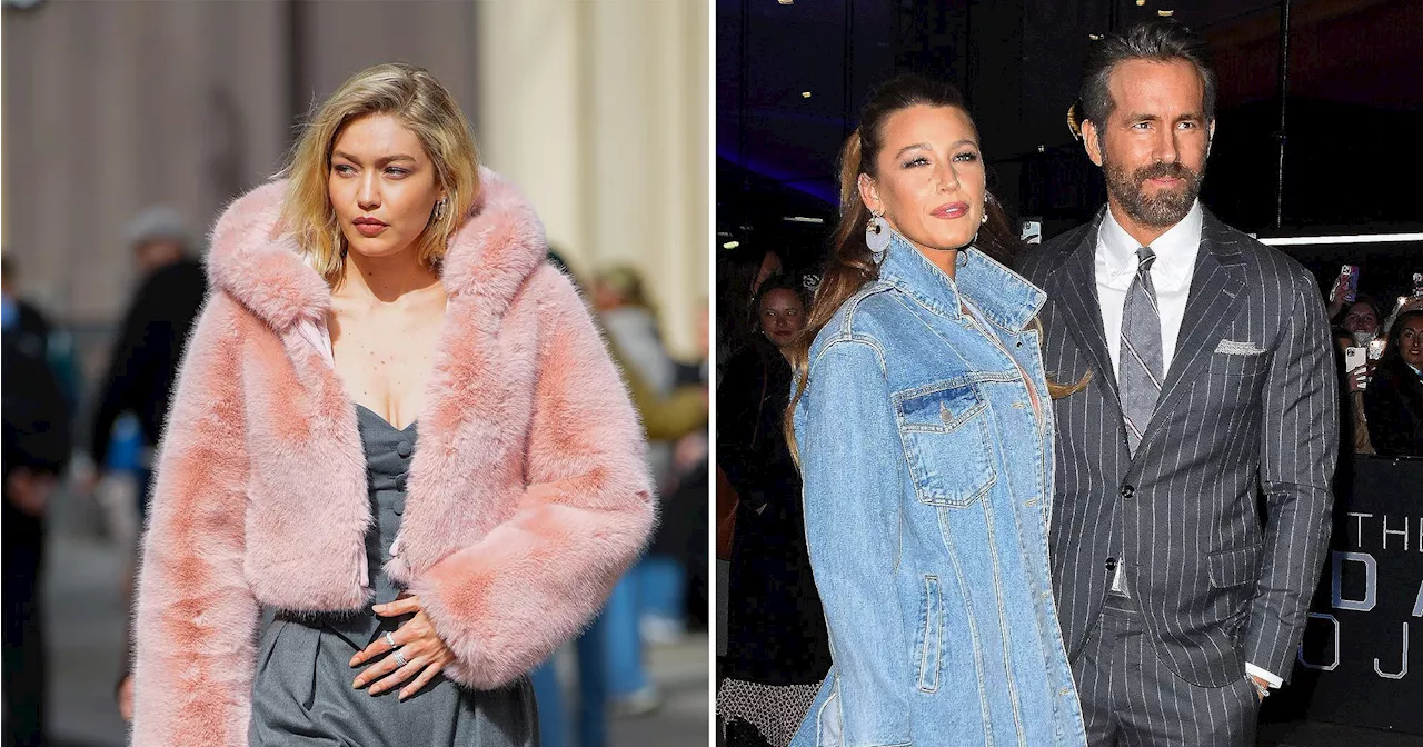 Gigi Hadid Jokes Ryan Reynolds Can’t Rock Her Line Like Blake Lively