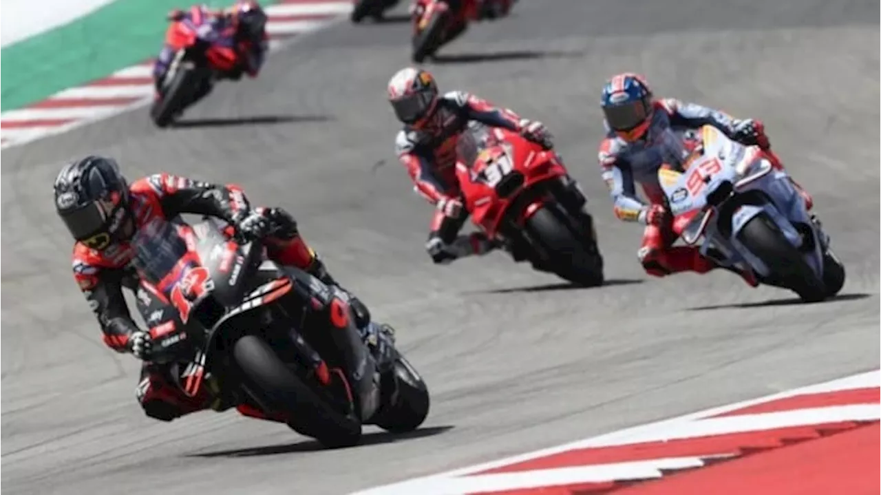 Maverick Vinales Menangi Sprint Race MotoGP Amerika 2024, Marc Marquez Podium