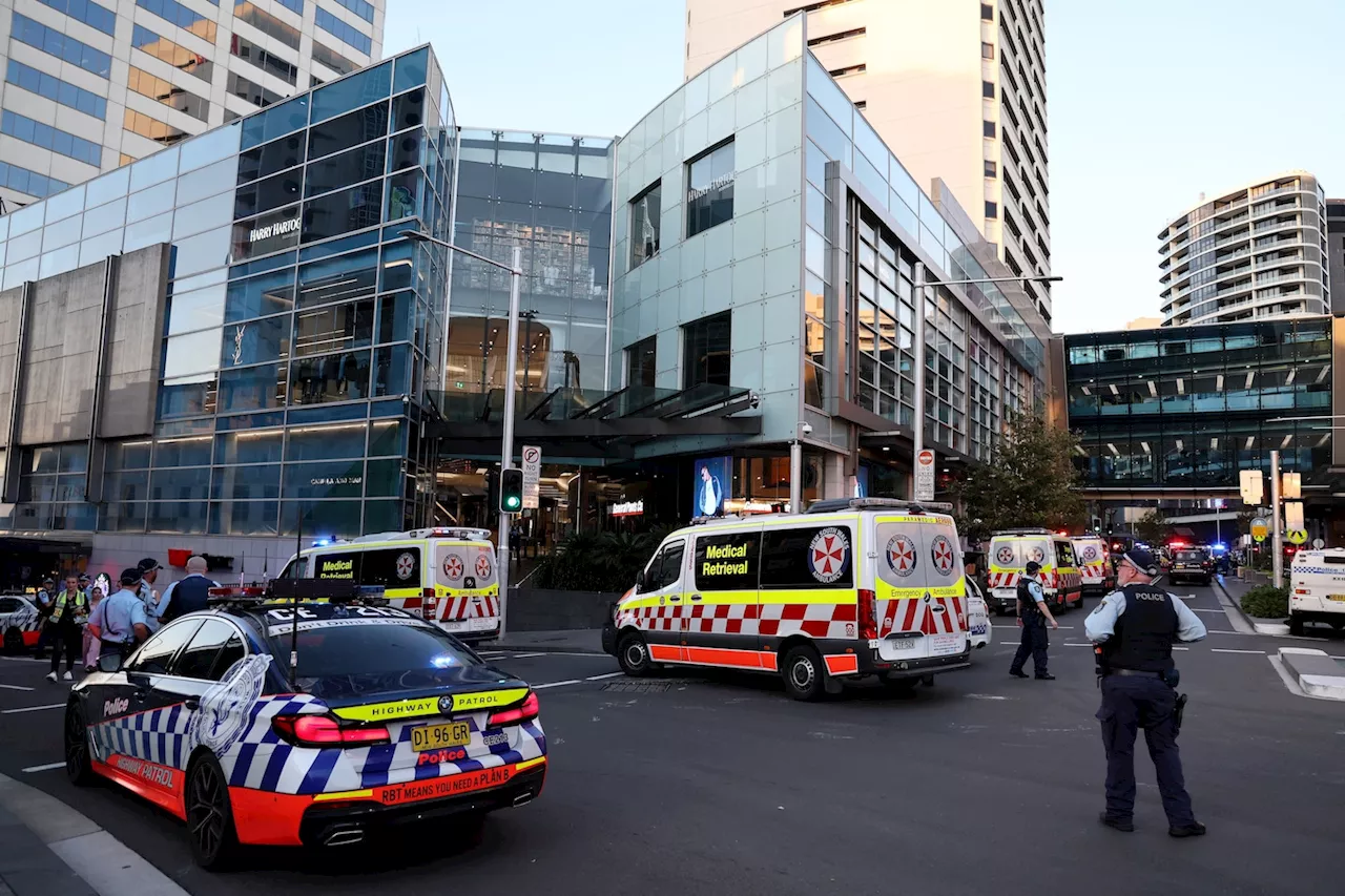 Man kills five in stabbing attack at Sydney mall