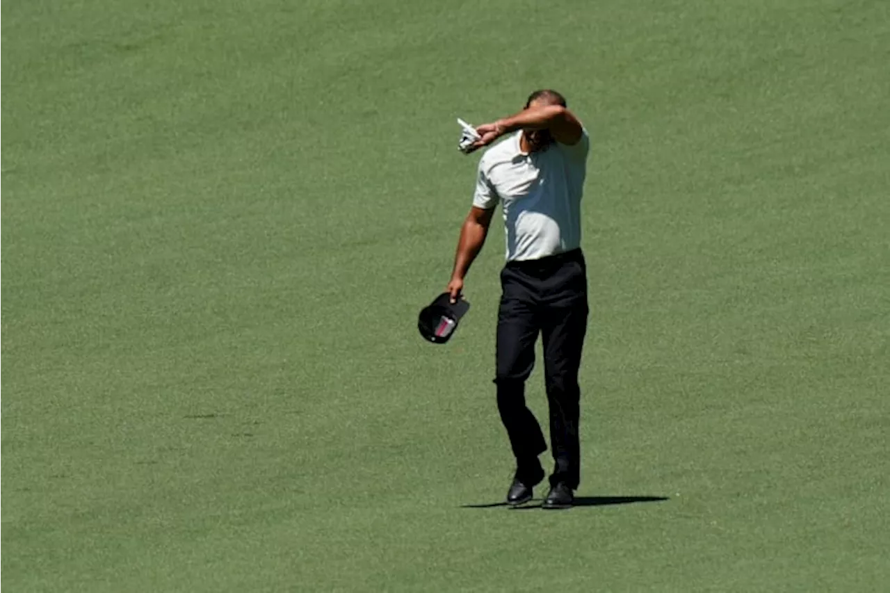 Tiger Woods shoots his worst round in a major championship with an 82 at the Masters