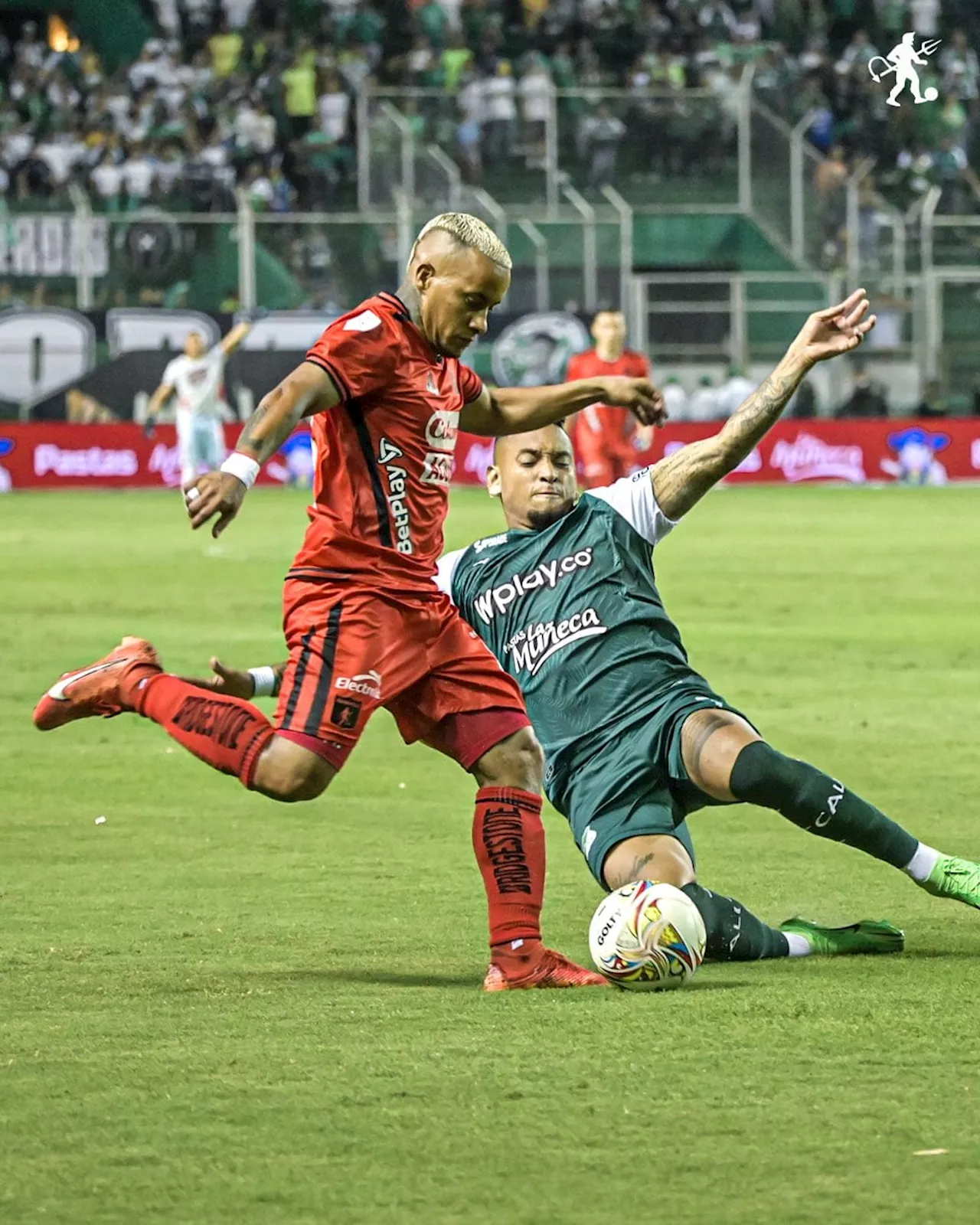 Se ‘sacaron chispas’: América y Deportivo Cali empataron 1-1 en Palmaseca