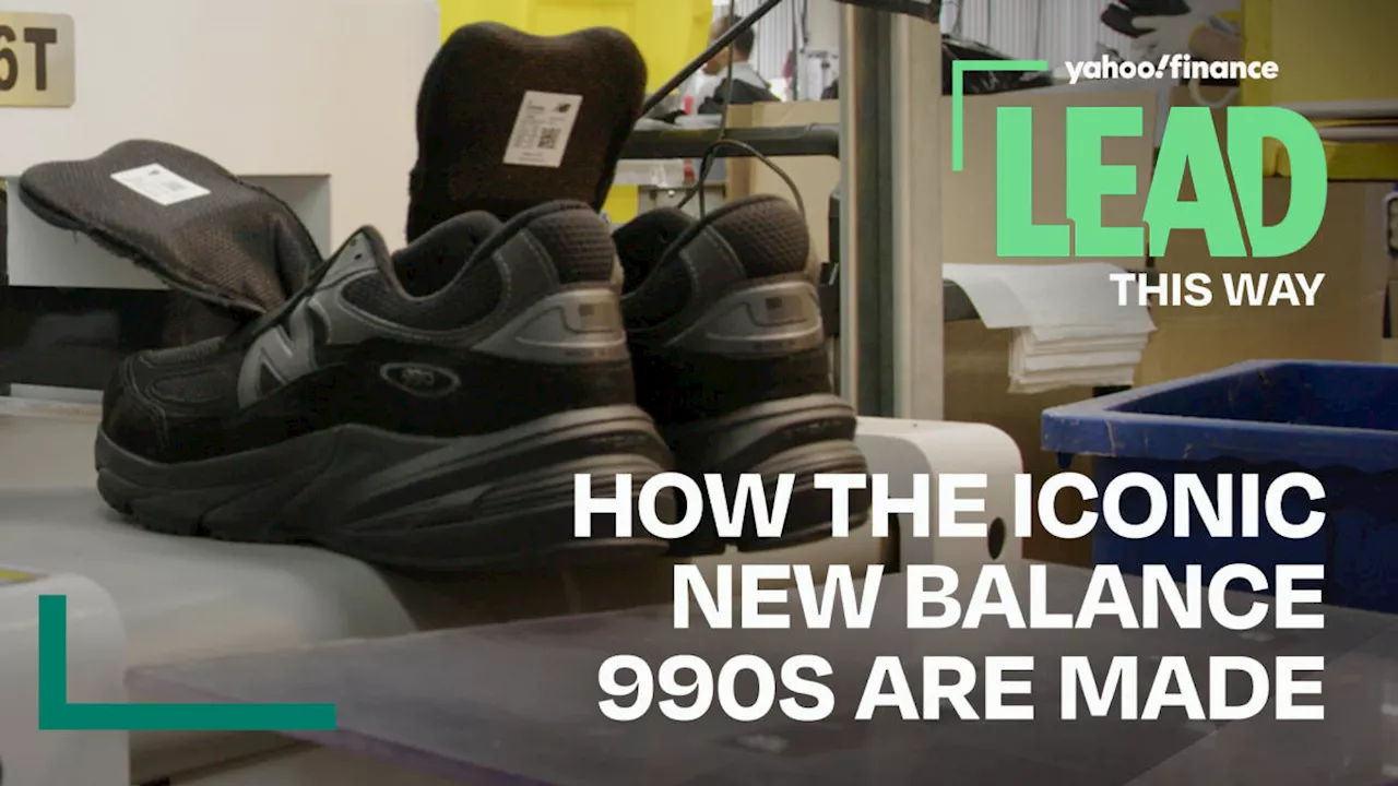 From heel to toe: How the iconic New Balance 990 is made