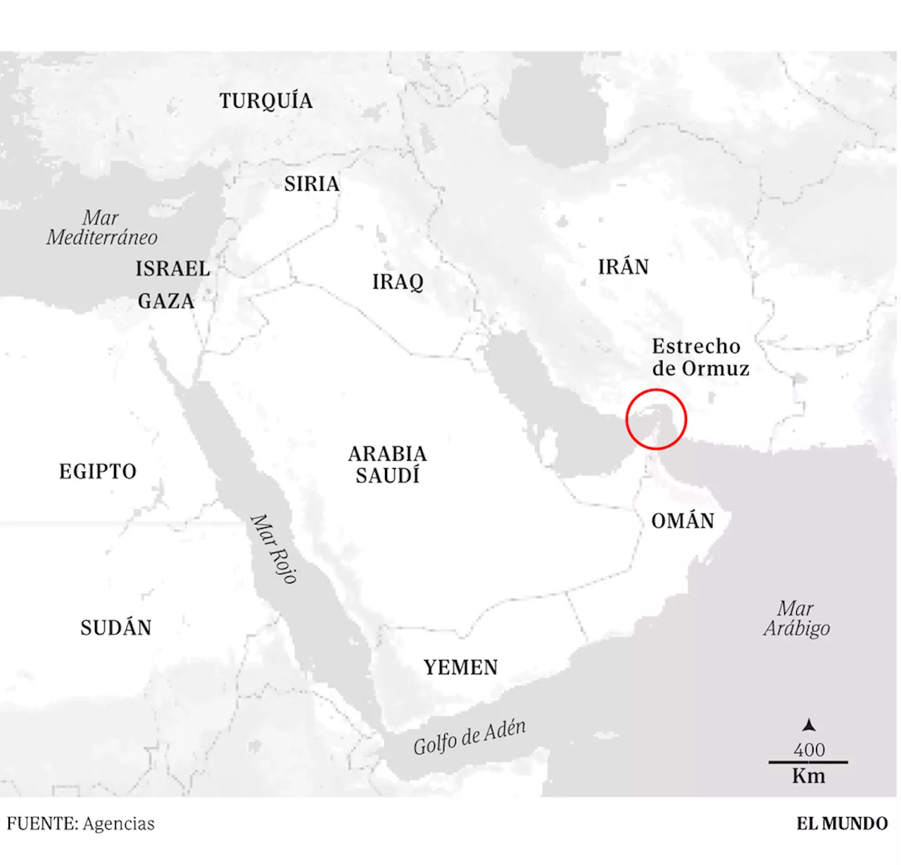 Irán intercepta un buque 'vinculado a Israel' en aguas del Golfo Pérsico