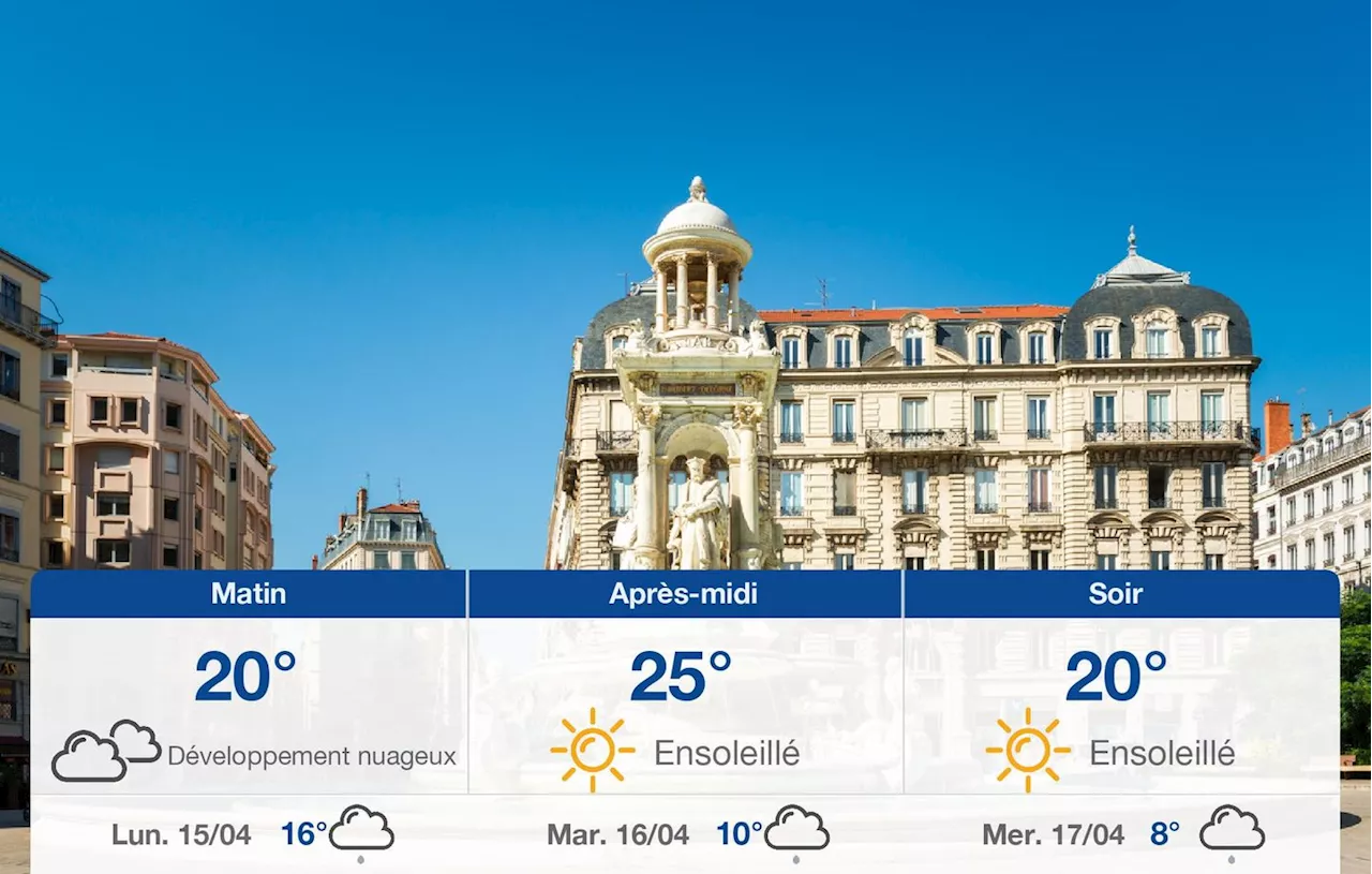 Météo Lyon: prévisions du dimanche 14 avril 2024