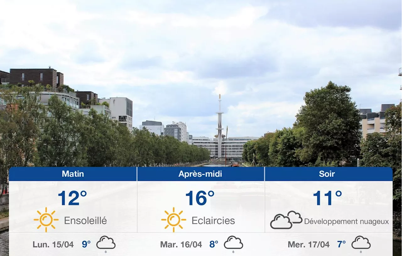 Météo Rennes: prévisions du dimanche 14 avril 2024