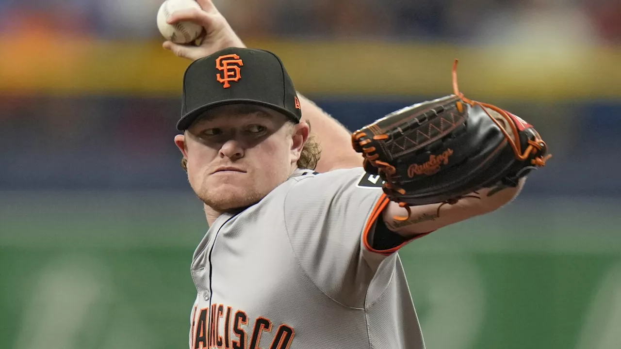 Logan Webb goes 7 strong innings and Thairo Estrada homers twice as Giants rout Rays 11-2