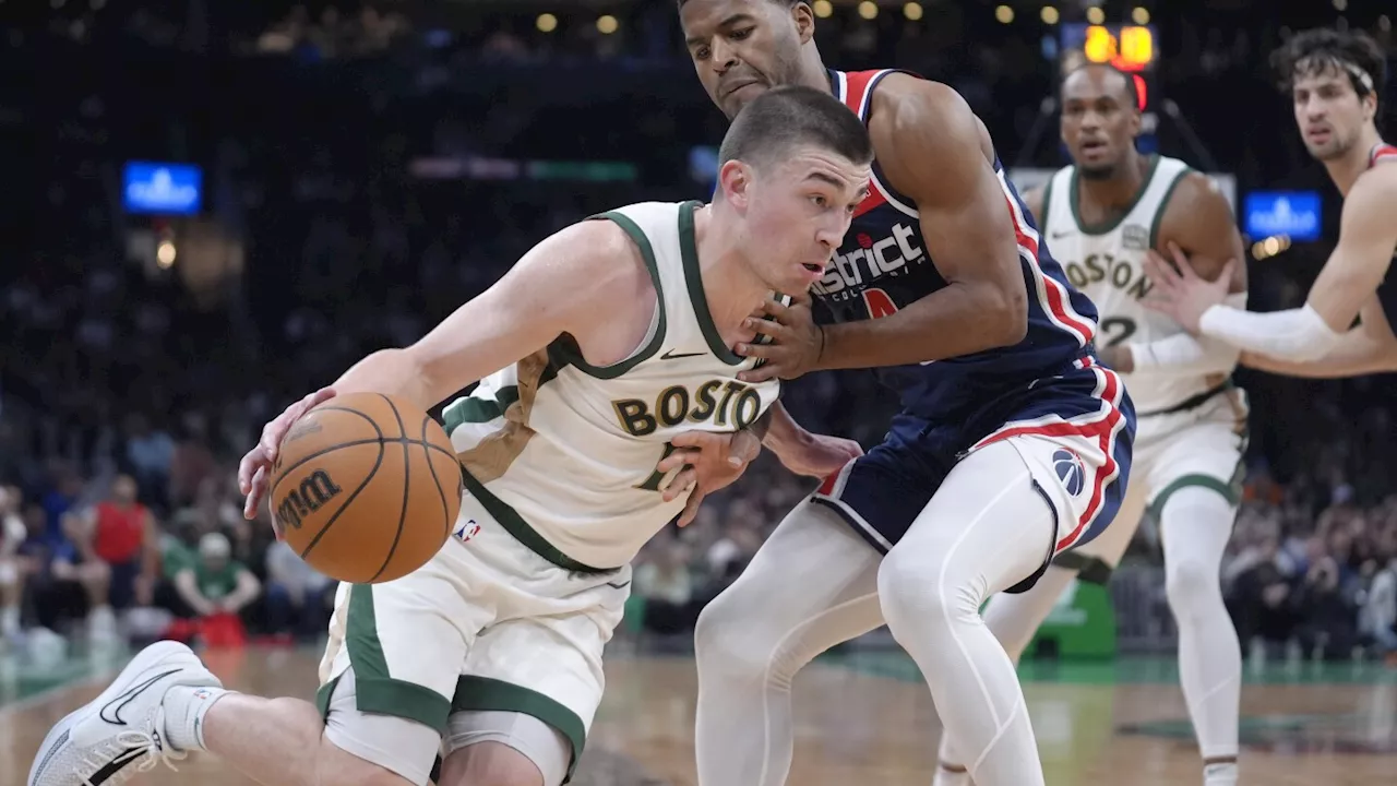 Payton Pritchard scores career-high 38 as Celtics beat Wizards 132-122