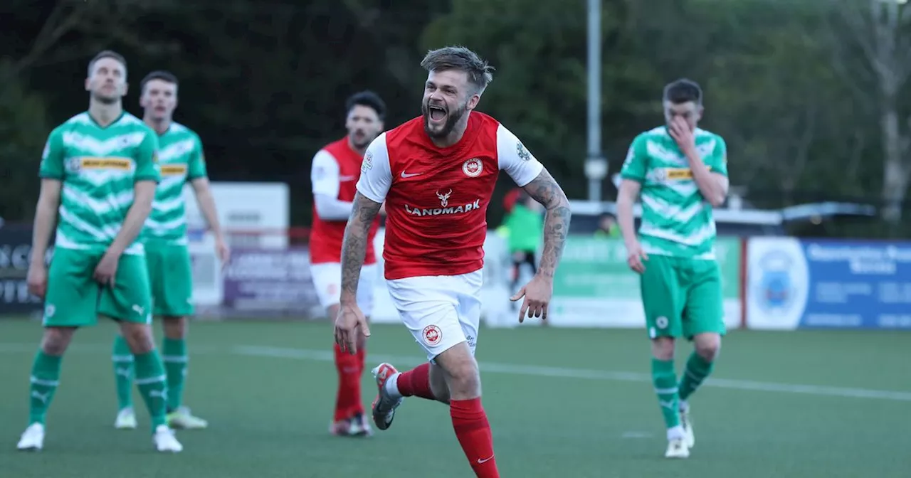 Cliftonville suffer humiliating defeat against Larne