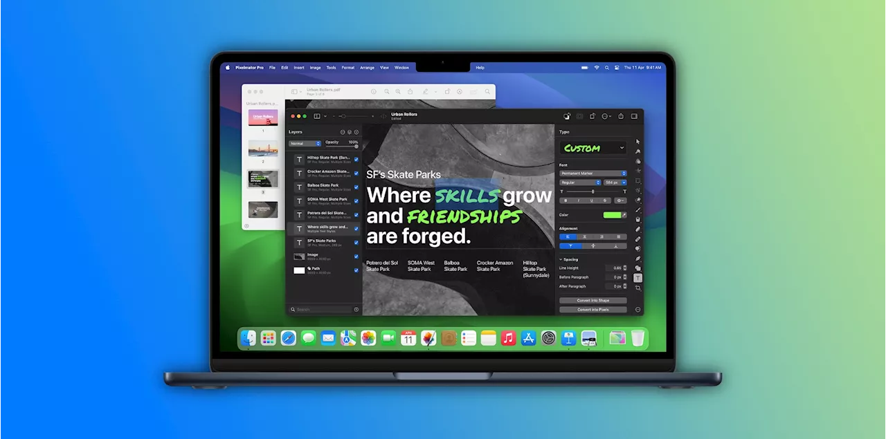 Pixelmator Pro Update 3.5.8: Edit Text in PDF Files and Customize Outlines
