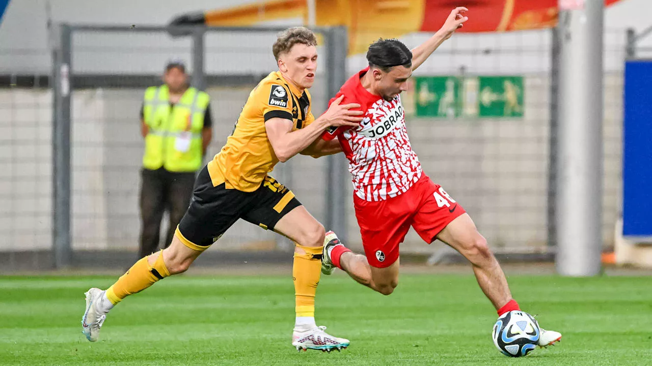 1:1 beim Schlusslicht: Dynamo-Wende bleibt auch in Freiburg aus