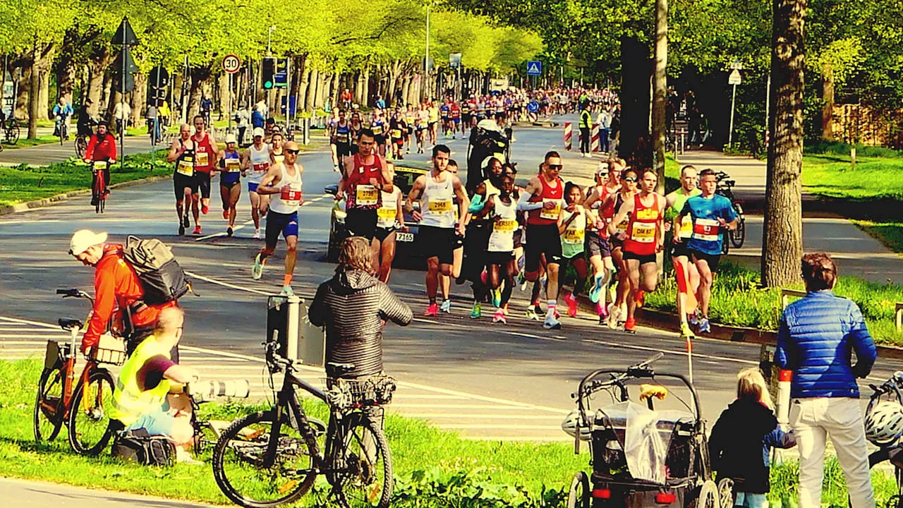 26 000 Läufer, 296 Autos abgeschleppt: Rekord-Marathon in Hannover