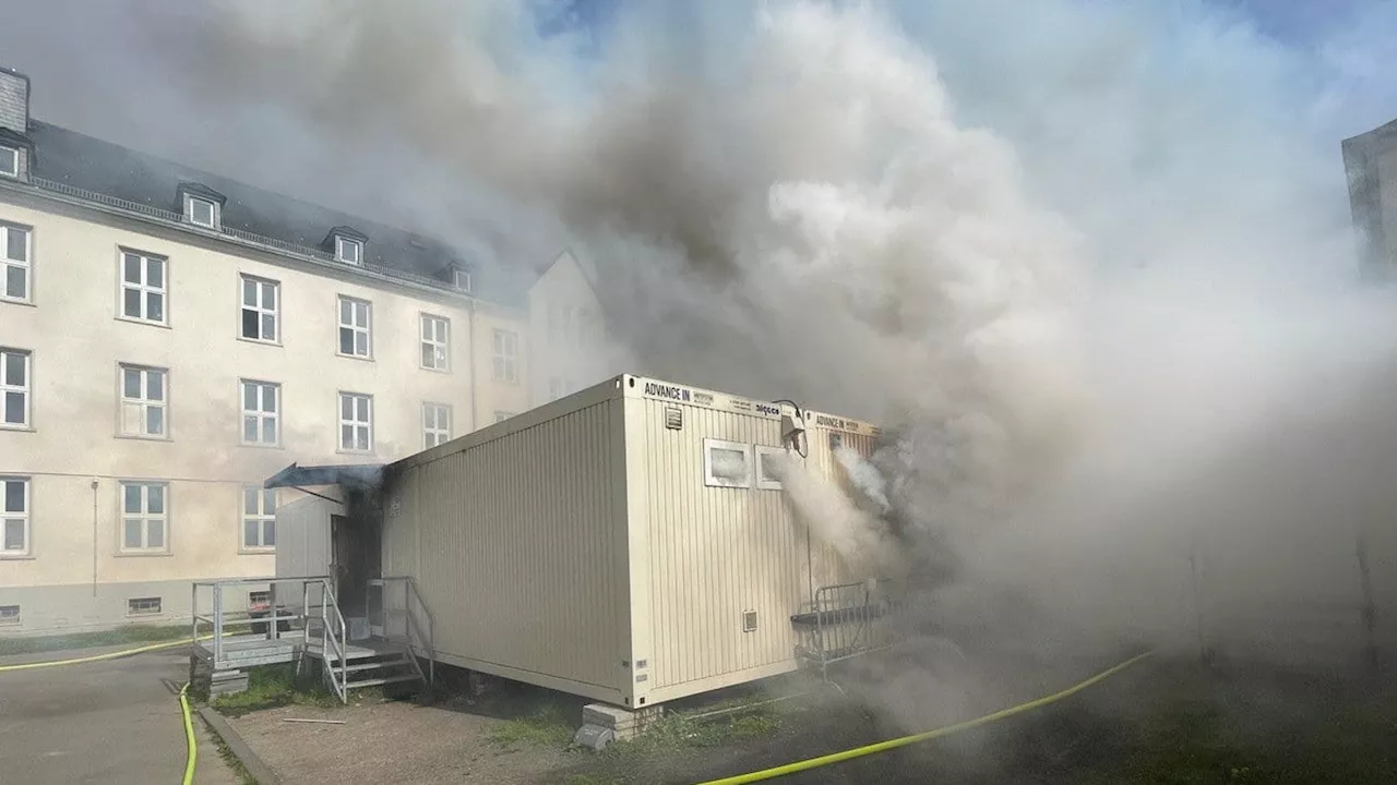 Trier: 22 Verletzte bei Brand in Flüchtlingsheim