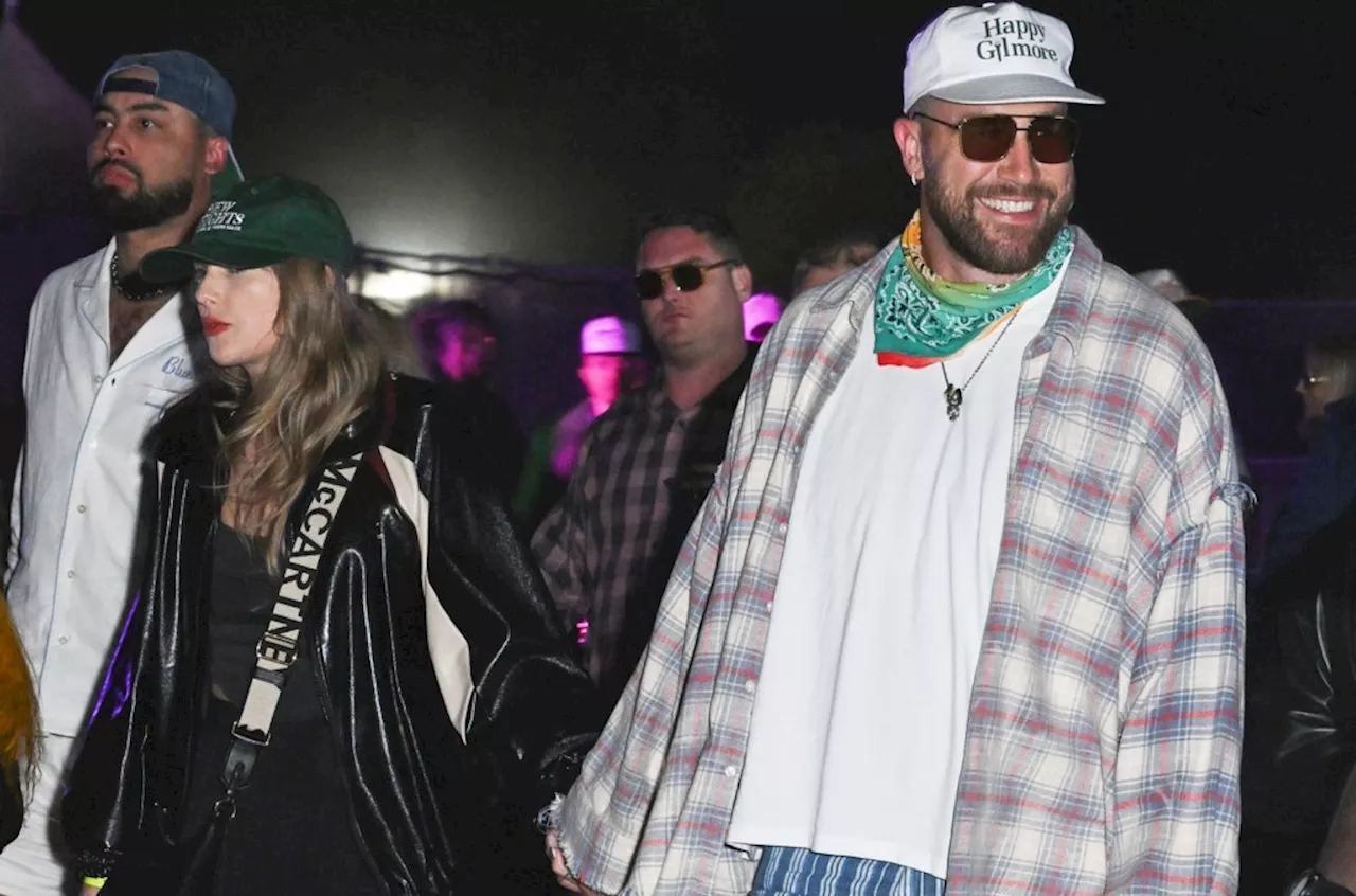 Taylor Swift & Travis Kelce Dance to Ice Spice, Support Jack Antonoff at Coachella 2024