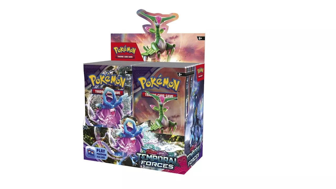 Pokémon TCG Scarlet & Violet – Temporal Forces Booster Box Opening