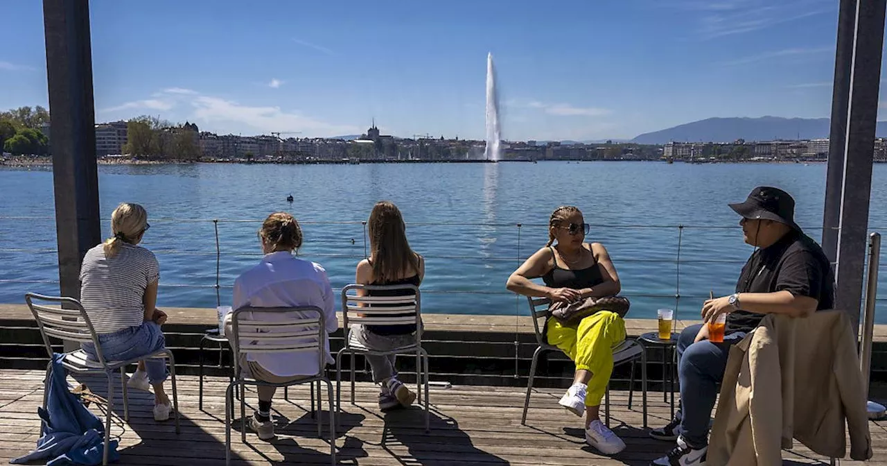 April-Temperaturrekord in Genf mit über 28 Grad