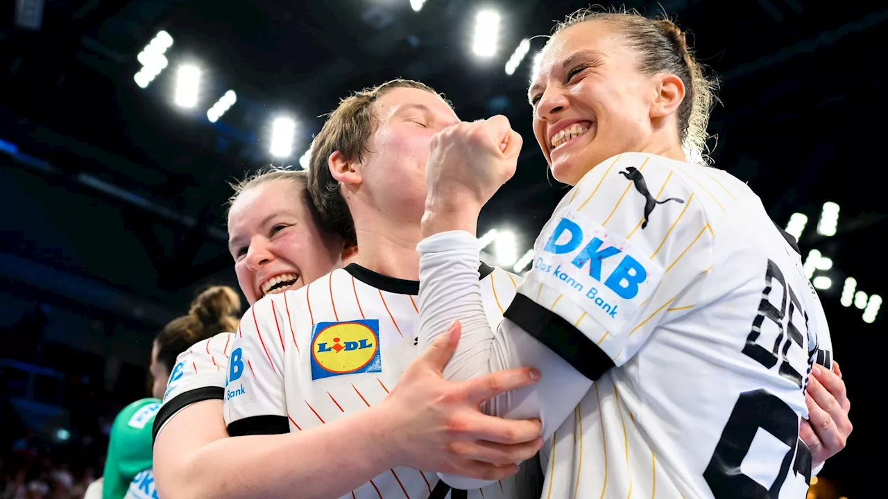 Handball-Olympia-Qualifikation: Emotionen pur in Neu-Ulm: Handballerinnen fahren zu Olympia 2024