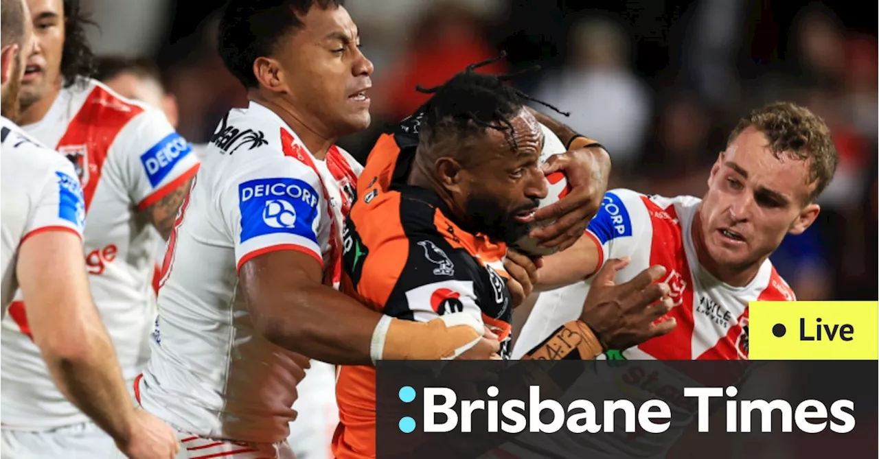 NRL round 6 LIVE: Wests Tigers v St George Illawarra Dragons