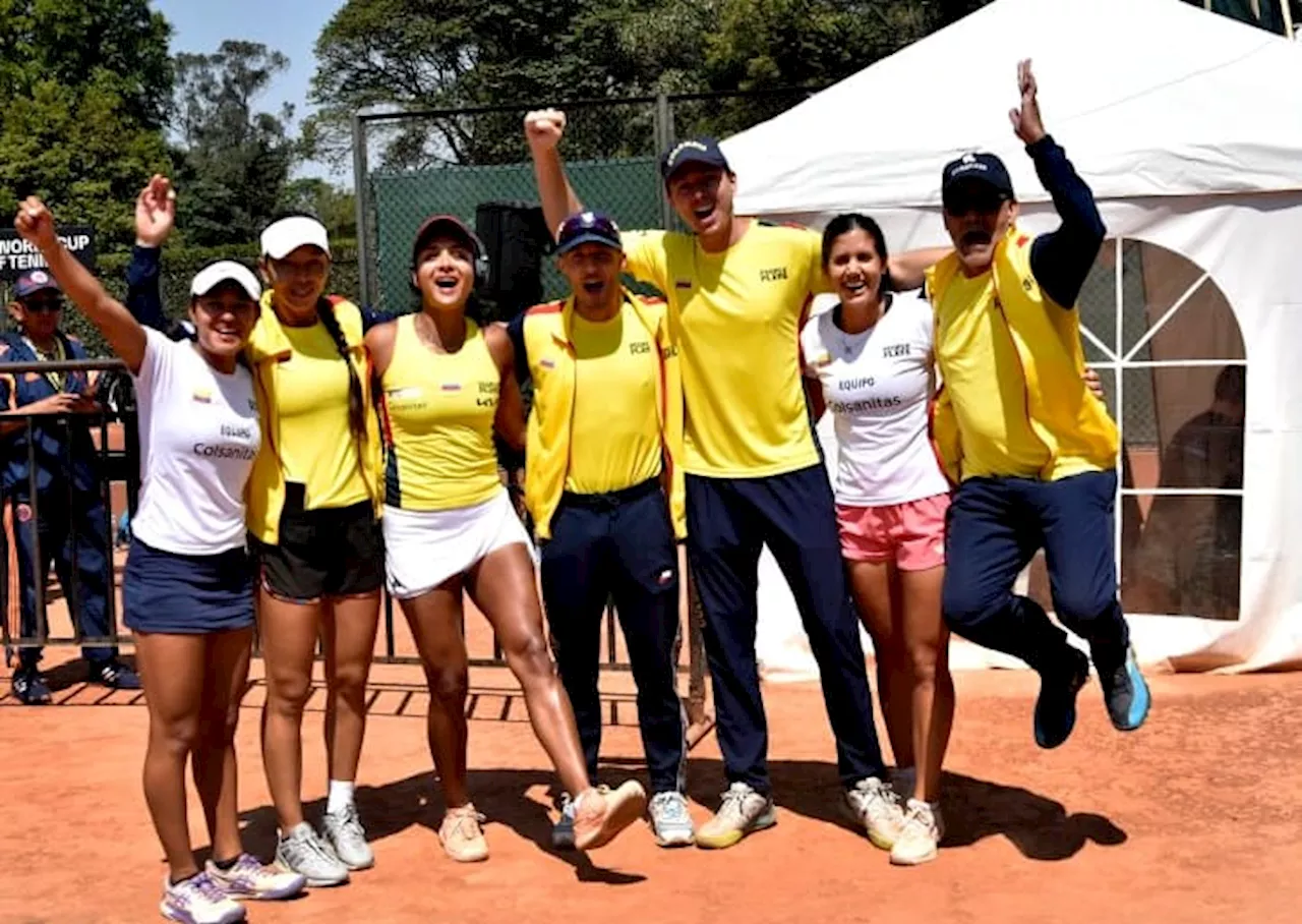 Colombia se clasificó a los ‘playoffs’ del Grupo Mundial de la Billie Jean King Cup