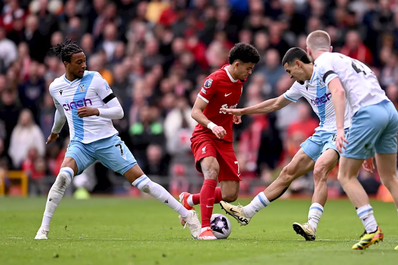 Crystal Palace, con Lerma y Muñoz, complican las aspiraciones del Liverpool de Luis Díaz