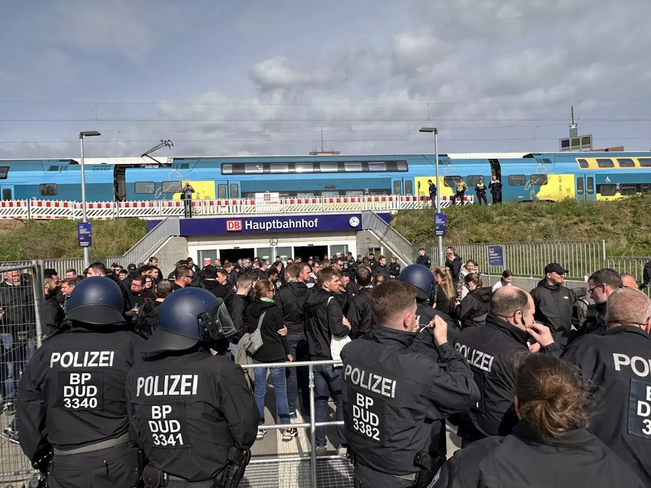 Bilanzmeldung der Bundespolizeiinspektion zum Niedersachsenderby zwischen Eintracht Braunschweig und Hannover 96