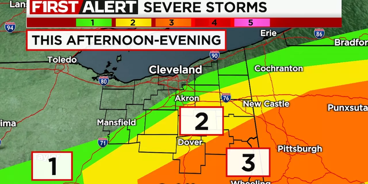 19 First Alert Weather Day: Potential for severe storms this afternoon, evening