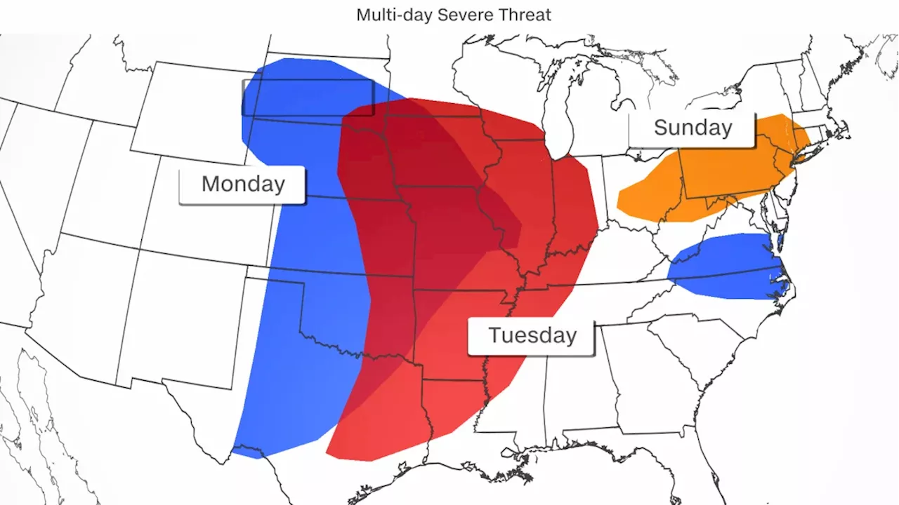 Más de 65 millones de personas en el este de Estados Unidos bajo amenaza de tormenta fuerte