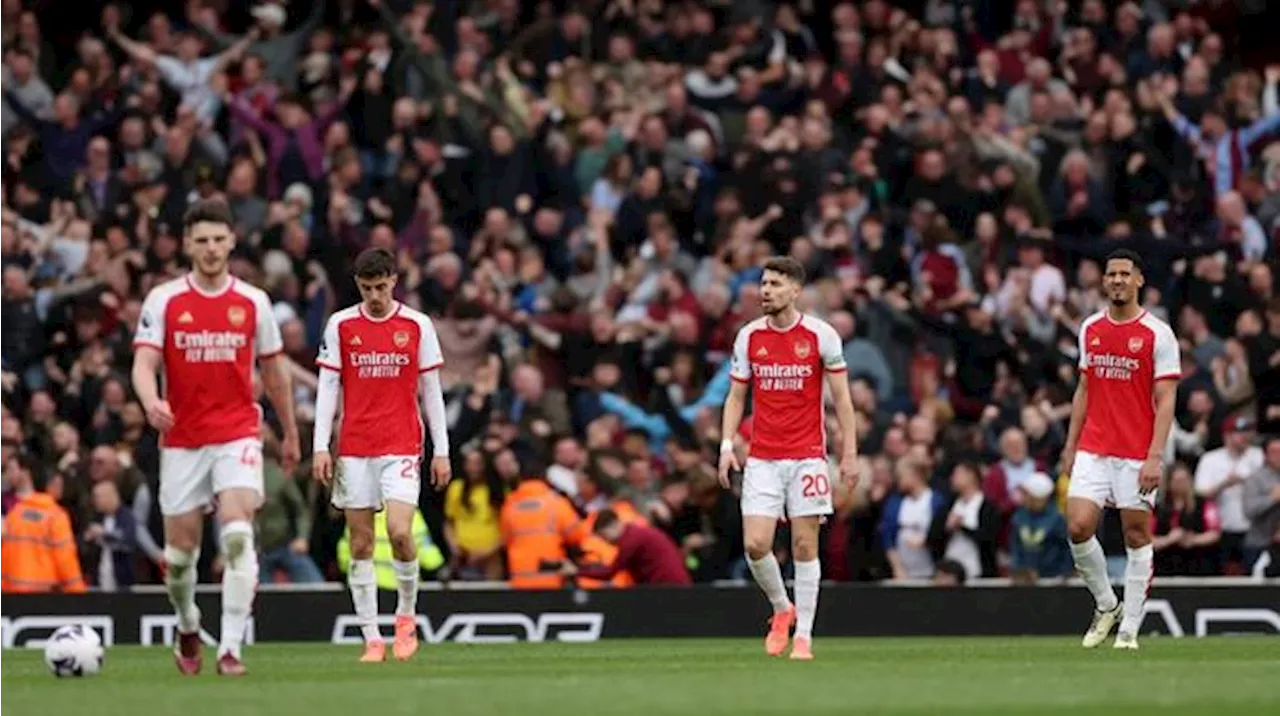 Hasil Liga Inggris: Arsenal Digebuk Aston Villa